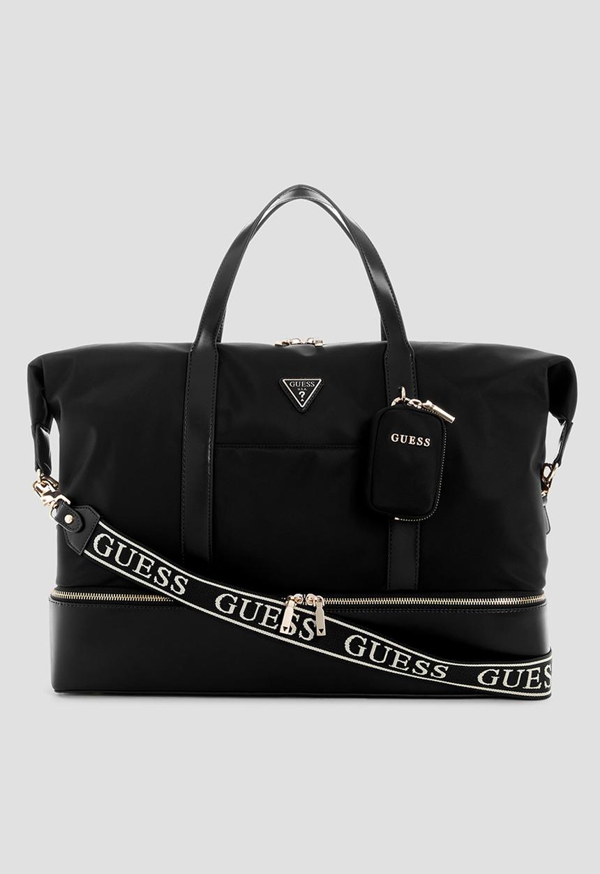 GUESS - G Wave zip bottom duffel - black