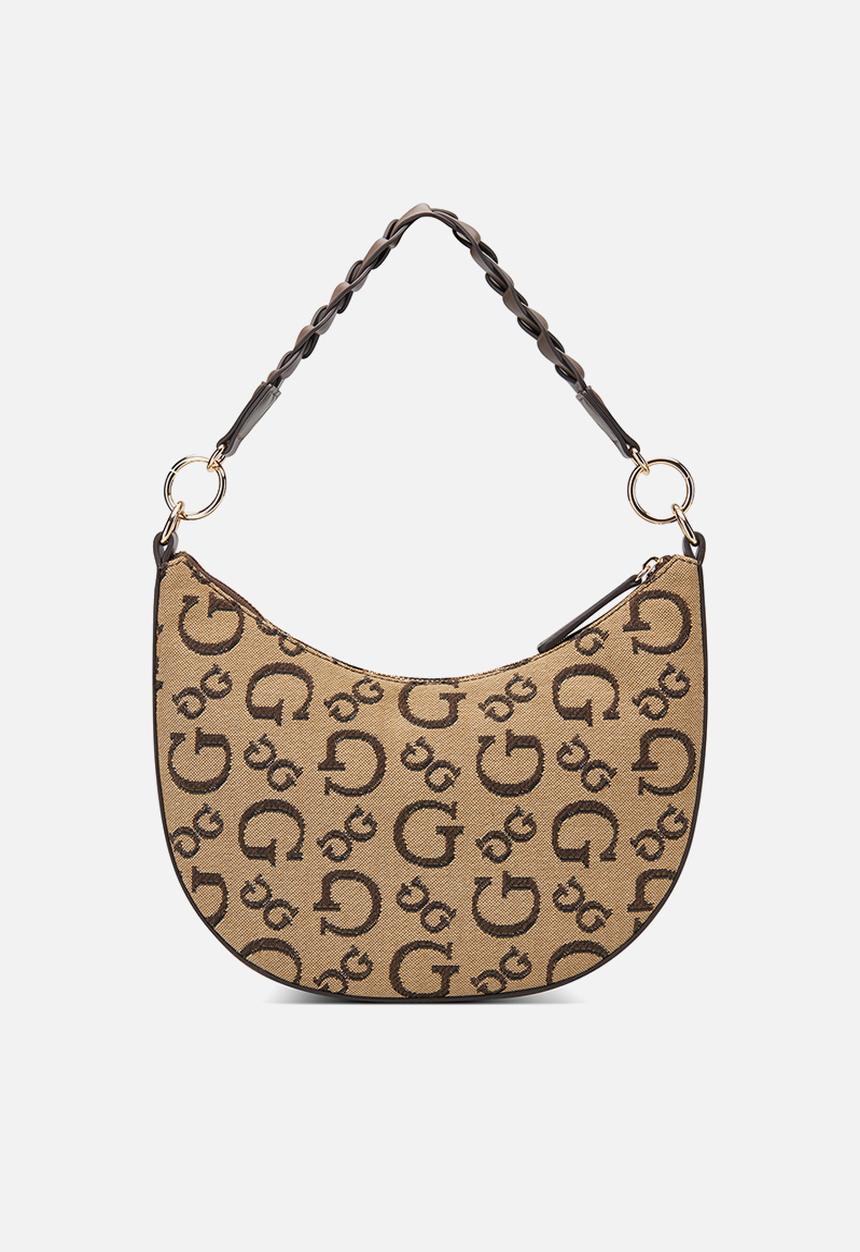 GUESS - Monica mini shoulder bag - brown