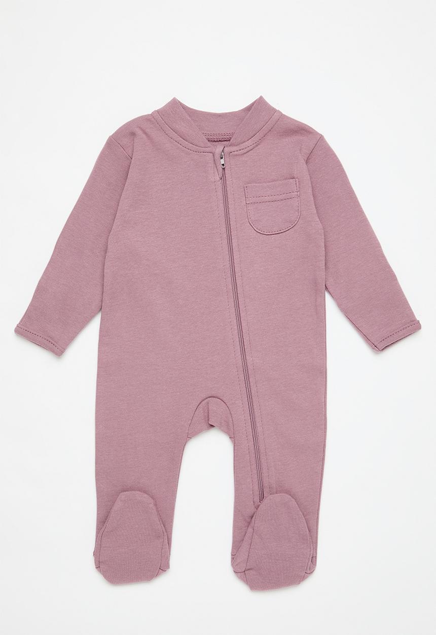 Pop Candy - Zip thru sleep suit - purple