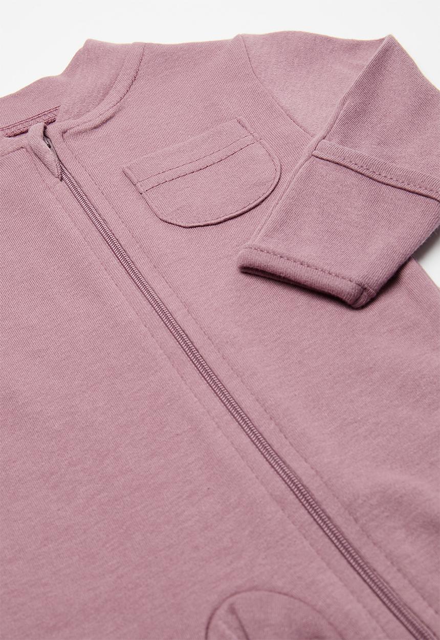 Pop Candy - Zip thru sleep suit - purple