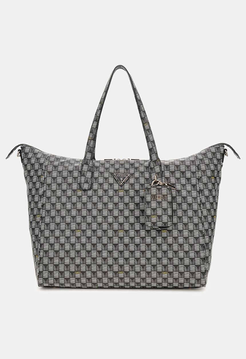 GUESS - G Wave carryon large tote - black logo 