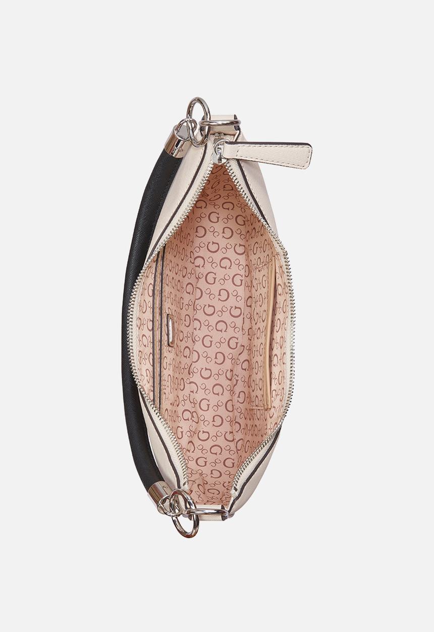 GUESS - Monica mini shoulder bag - stone multi
