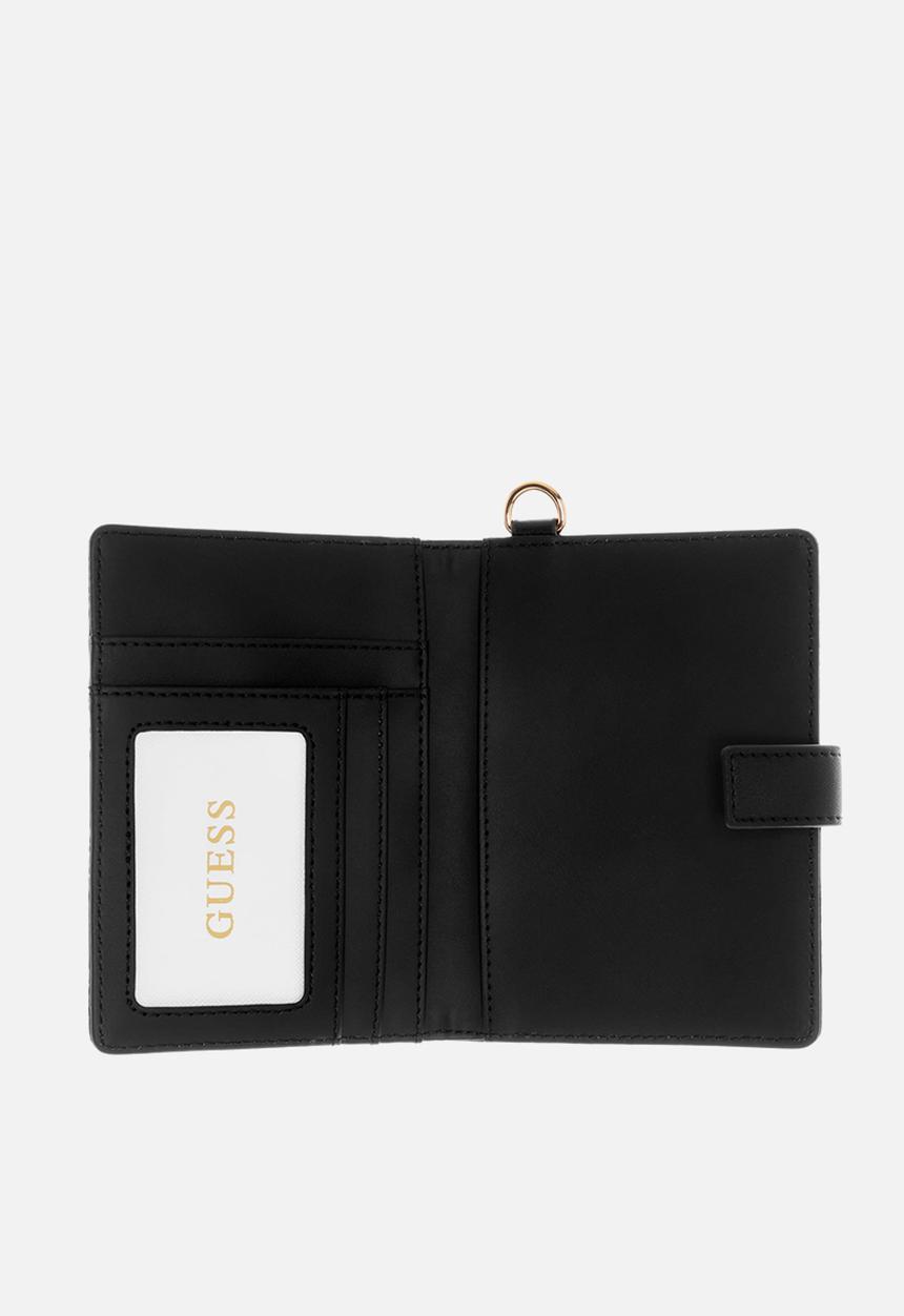 GUESS - Wilder BXD Luggage Tag & Passport Case - Black
