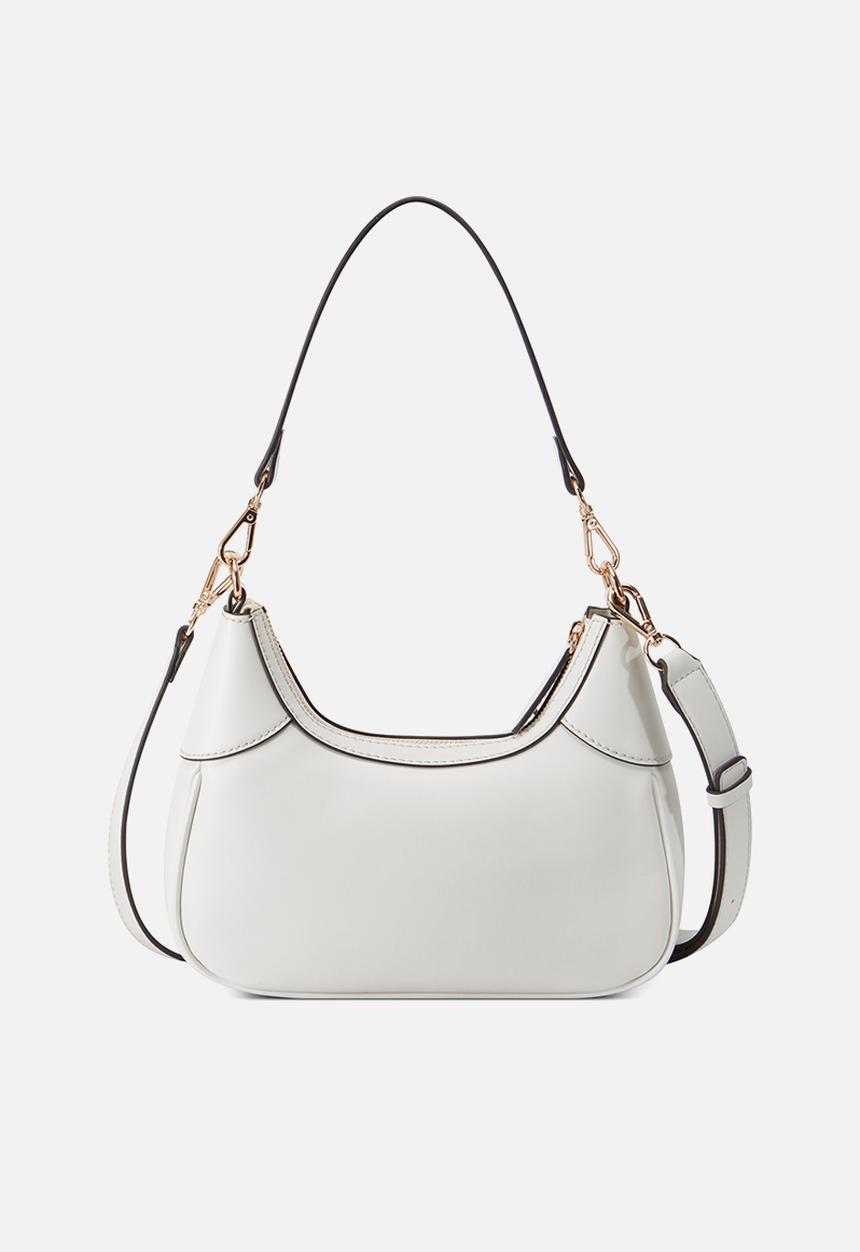 GUESS - Berkton mini top zip - off white