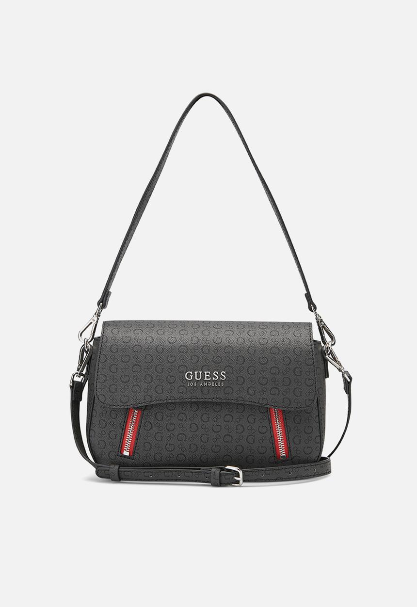 GUESS - Friday harbor crossbody flap - coal