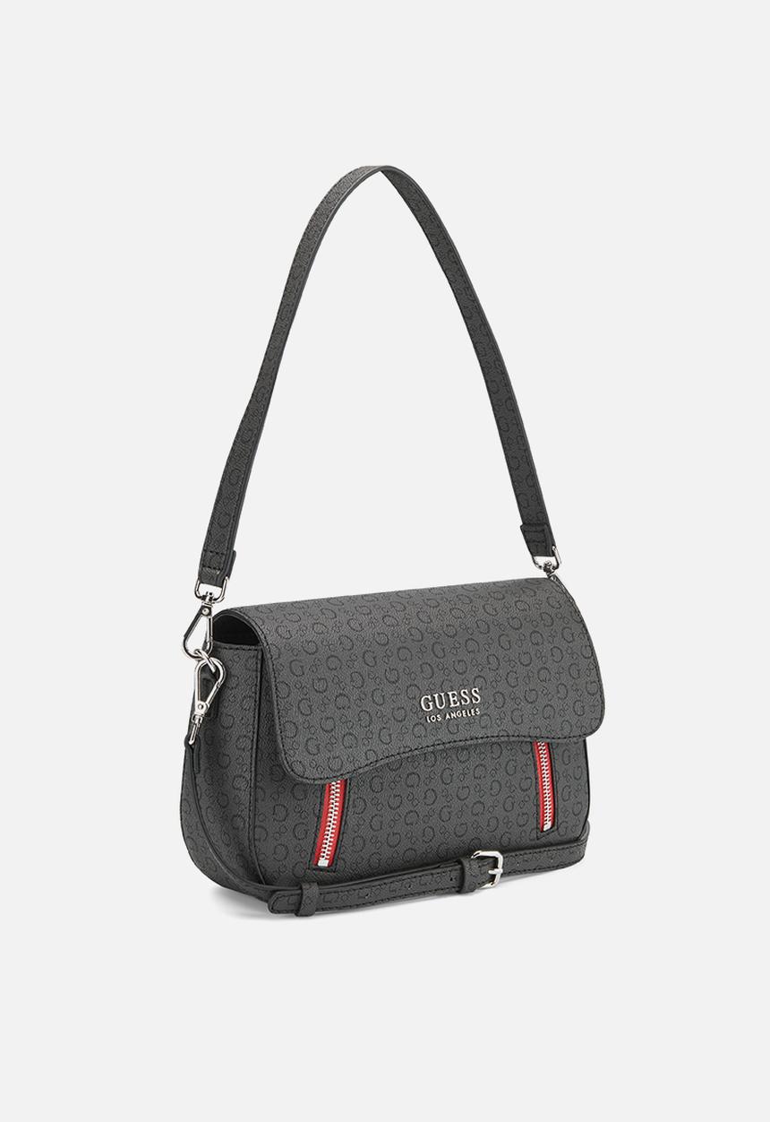 GUESS - Friday harbor crossbody flap - coal