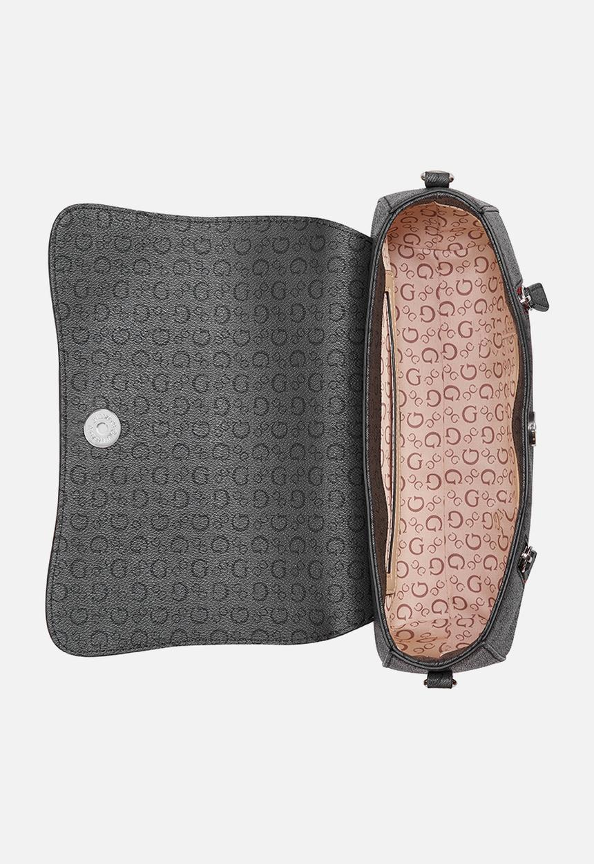 GUESS - Friday harbor crossbody flap - coal
