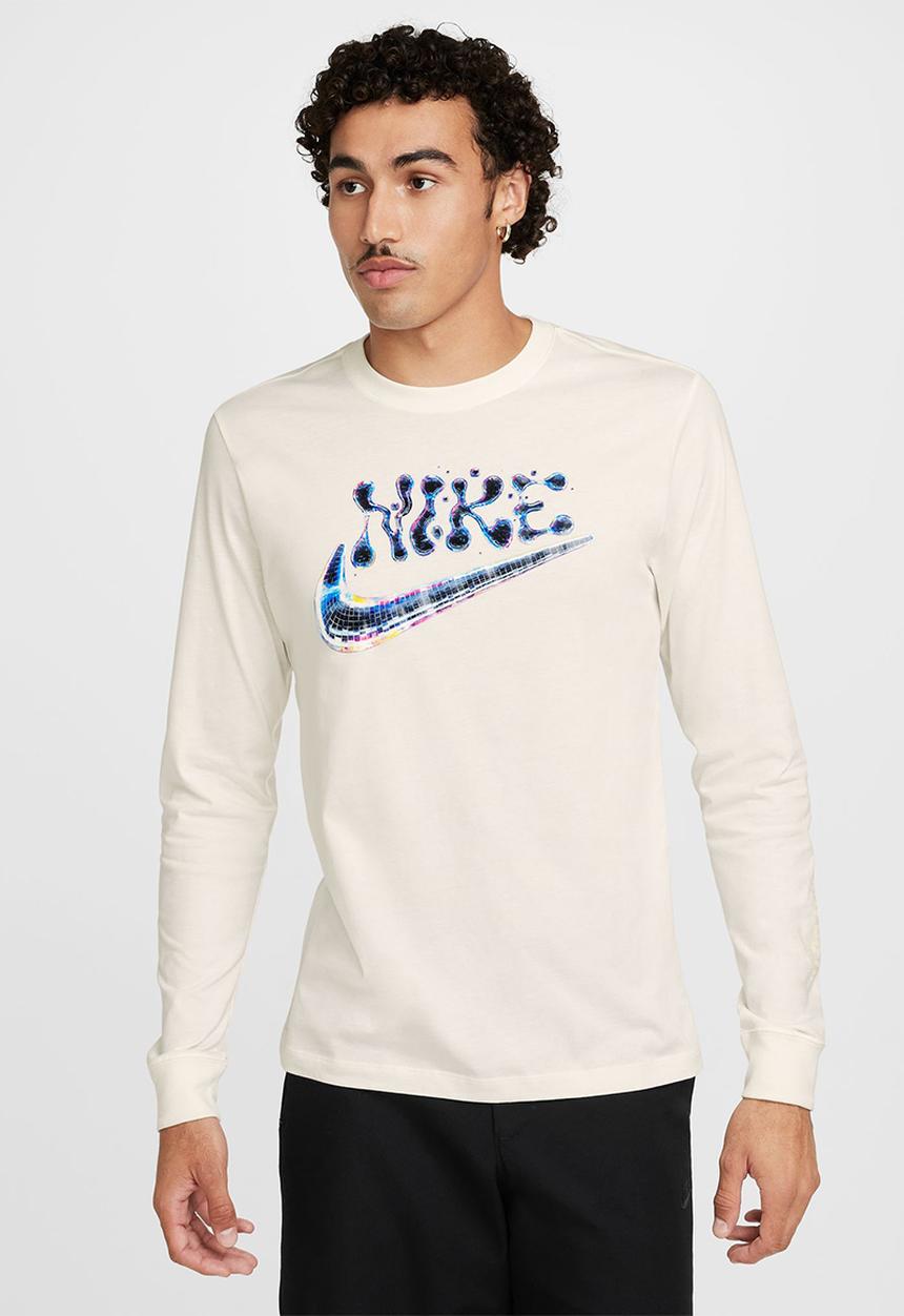 Nike - NSW Tee Long Sleeve Open 2 HO24 - Sail