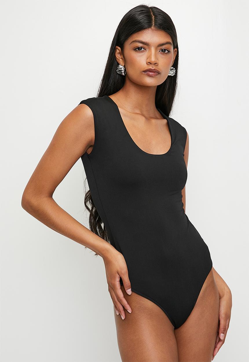 Superbalist - Scoop bodysuit - black