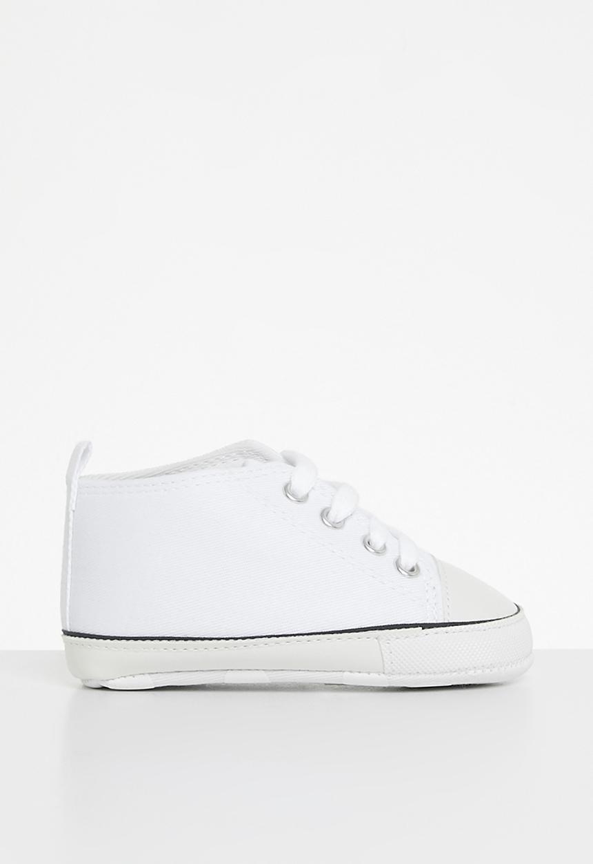 Pop Candy - Lace up sneakers - white