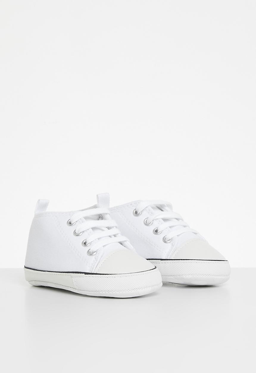 Pop Candy - Lace up sneakers - white