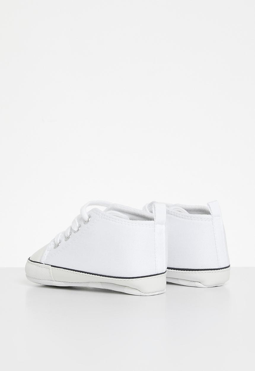 Pop Candy - Lace up sneakers - white