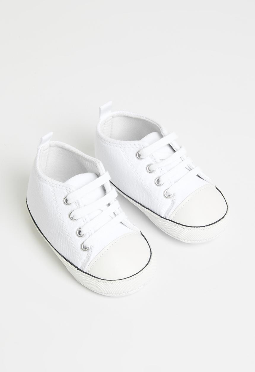 Pop Candy - Lace up sneakers - white