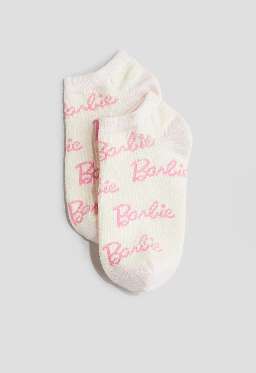 H&M - 5 pack trainer socks - ight pink barbie