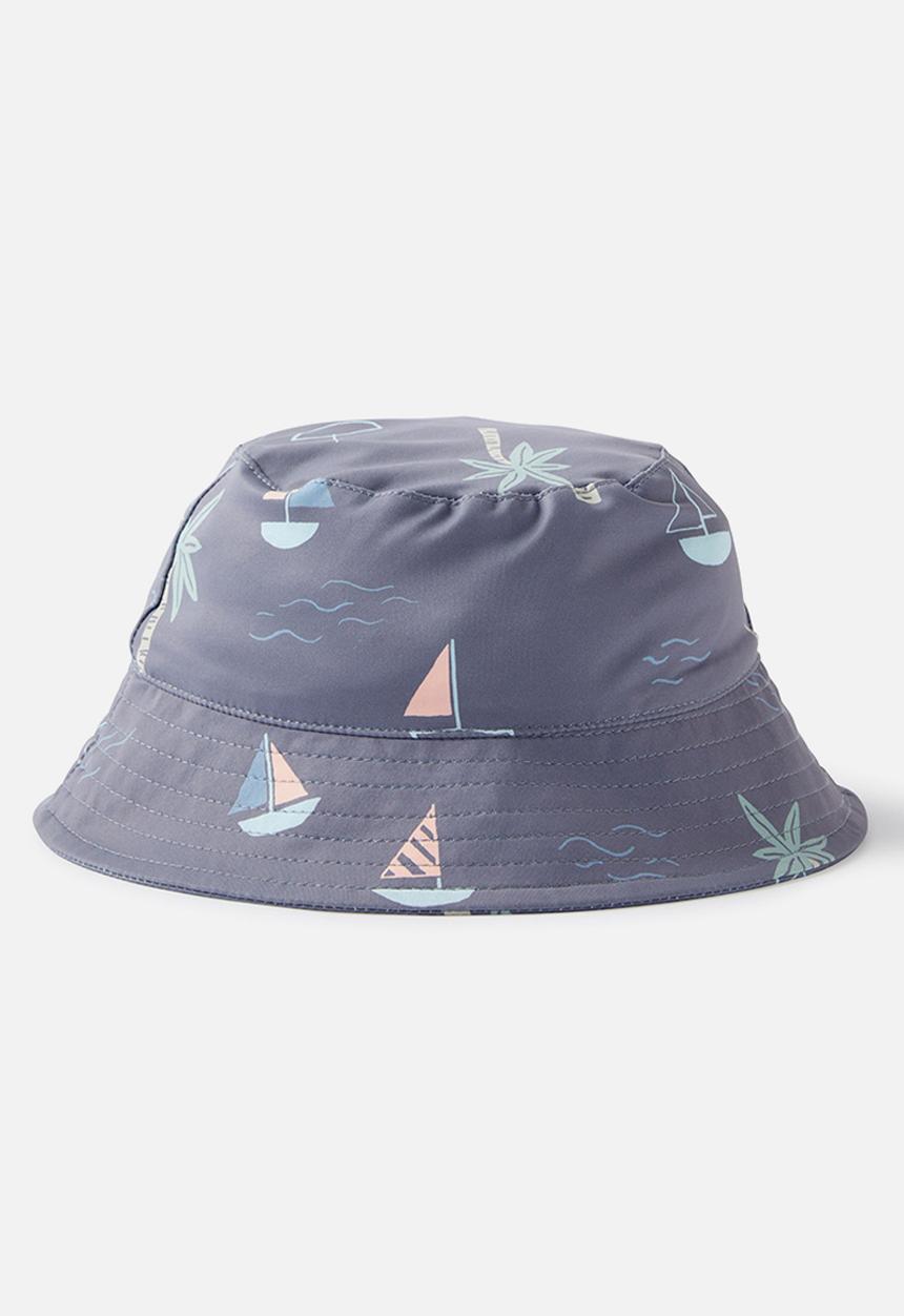 Cotton On - Baby swim bucket hat - steel/sail away