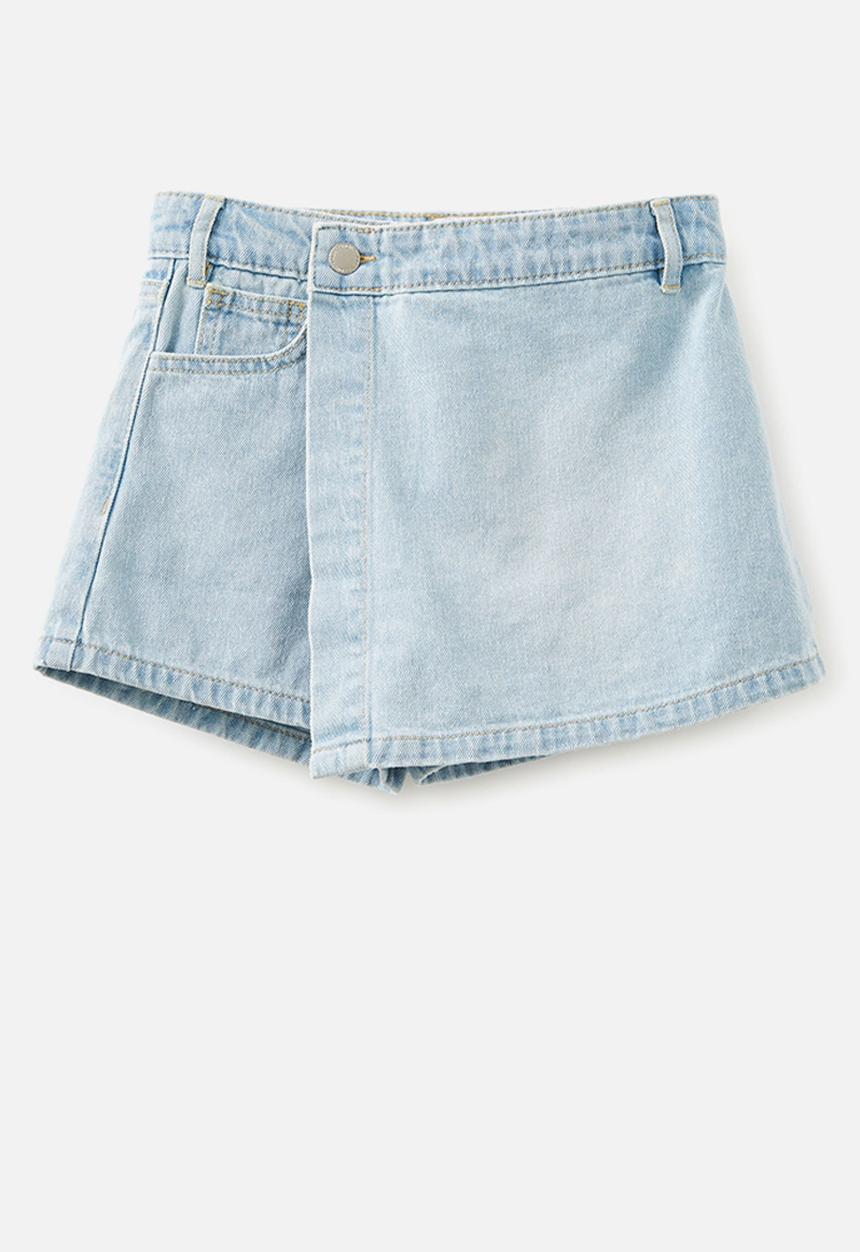 Cotton On - Audrey skort - vintage light wash