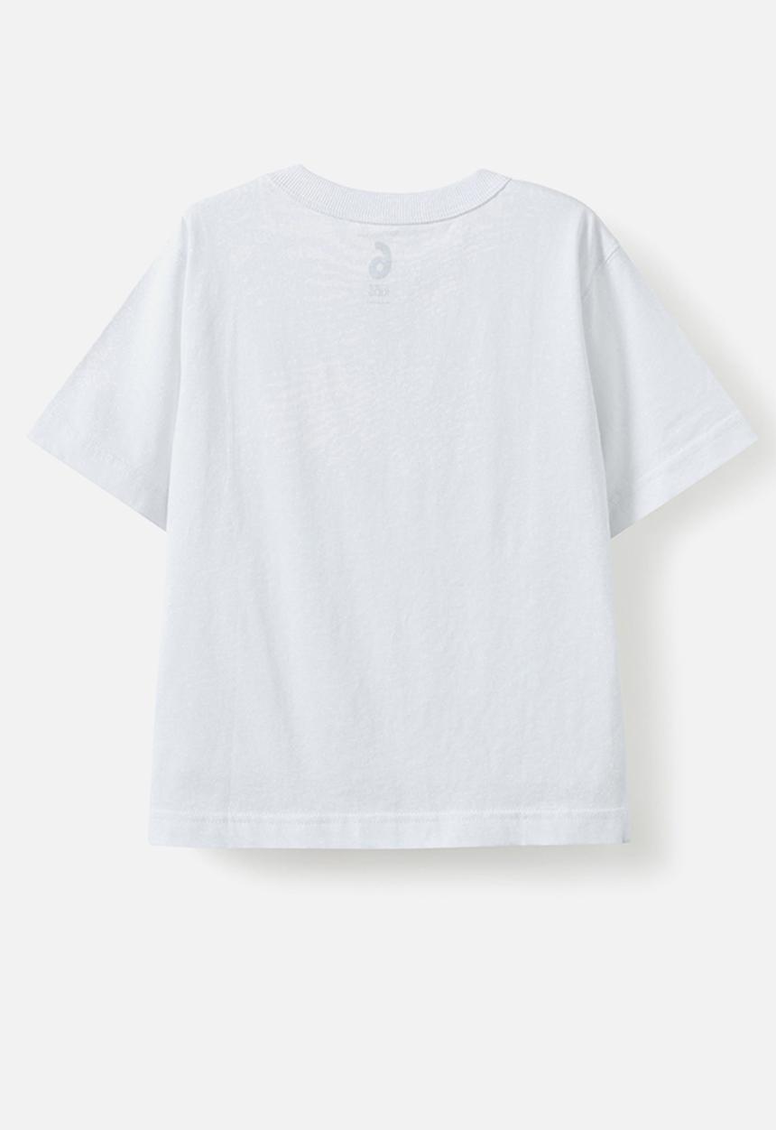 Cotton On - Jonny short sleeve graphic print tee - white/twist the throttle