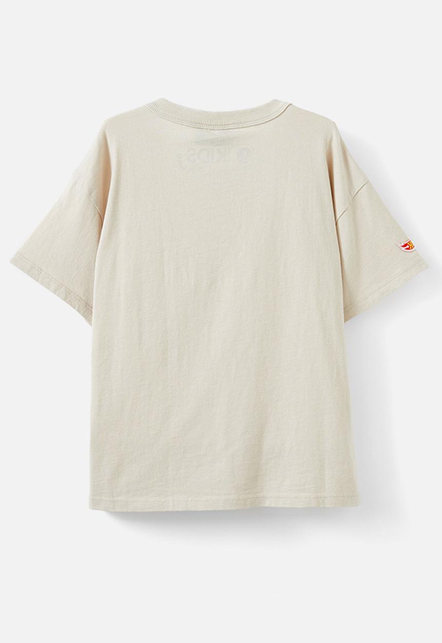Cotton On - Hot wheels drop shoulder short sleeve tee - grey