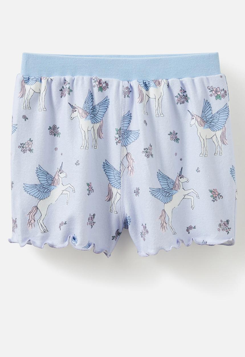 Cotton On - Dani short sleeve pyjama set - multi/unicorn floral