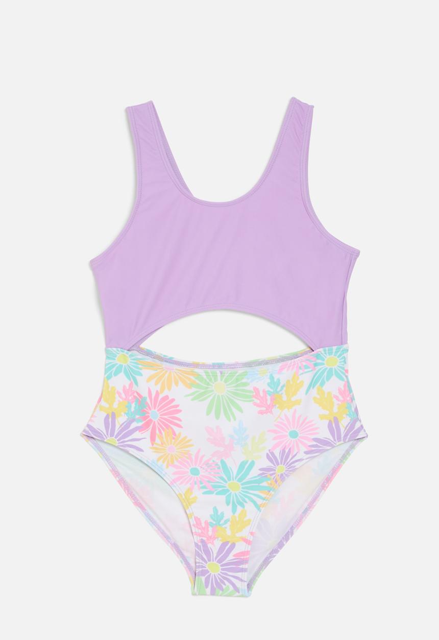Pop Candy - Cut out swimsuit - purple