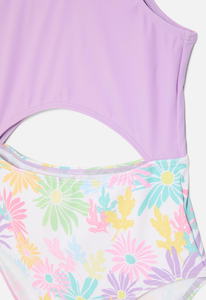 Pop Candy - Cut out swimsuit - purple