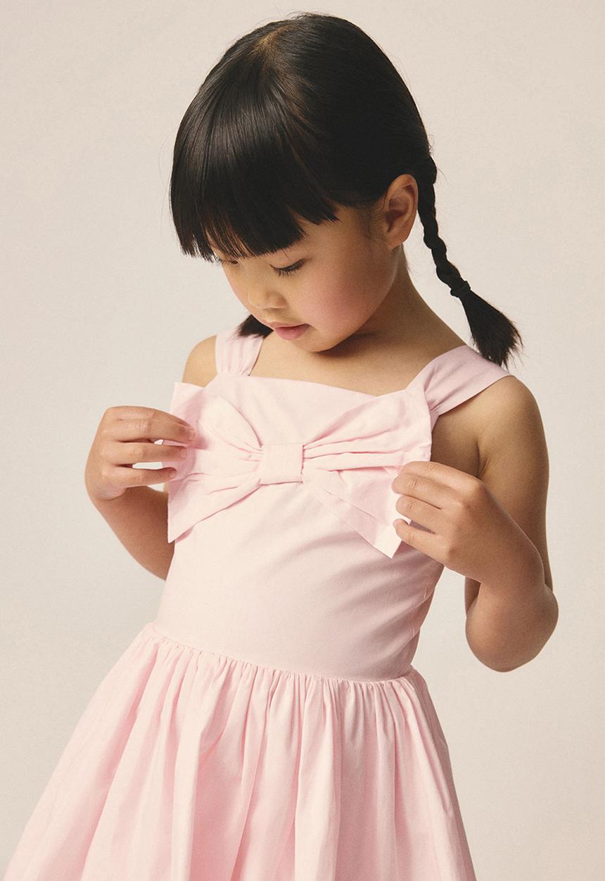 Cotton On - Vera bow dress - ballerina pink
