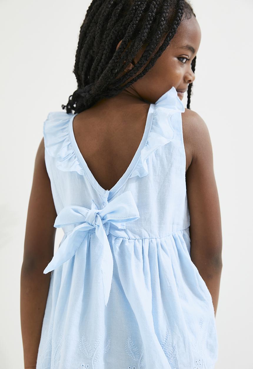 Pop Candy - Anglaise dress - light blue