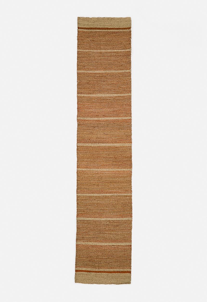 Sixth Floor - Seagrass Runner - Natural & Rust
