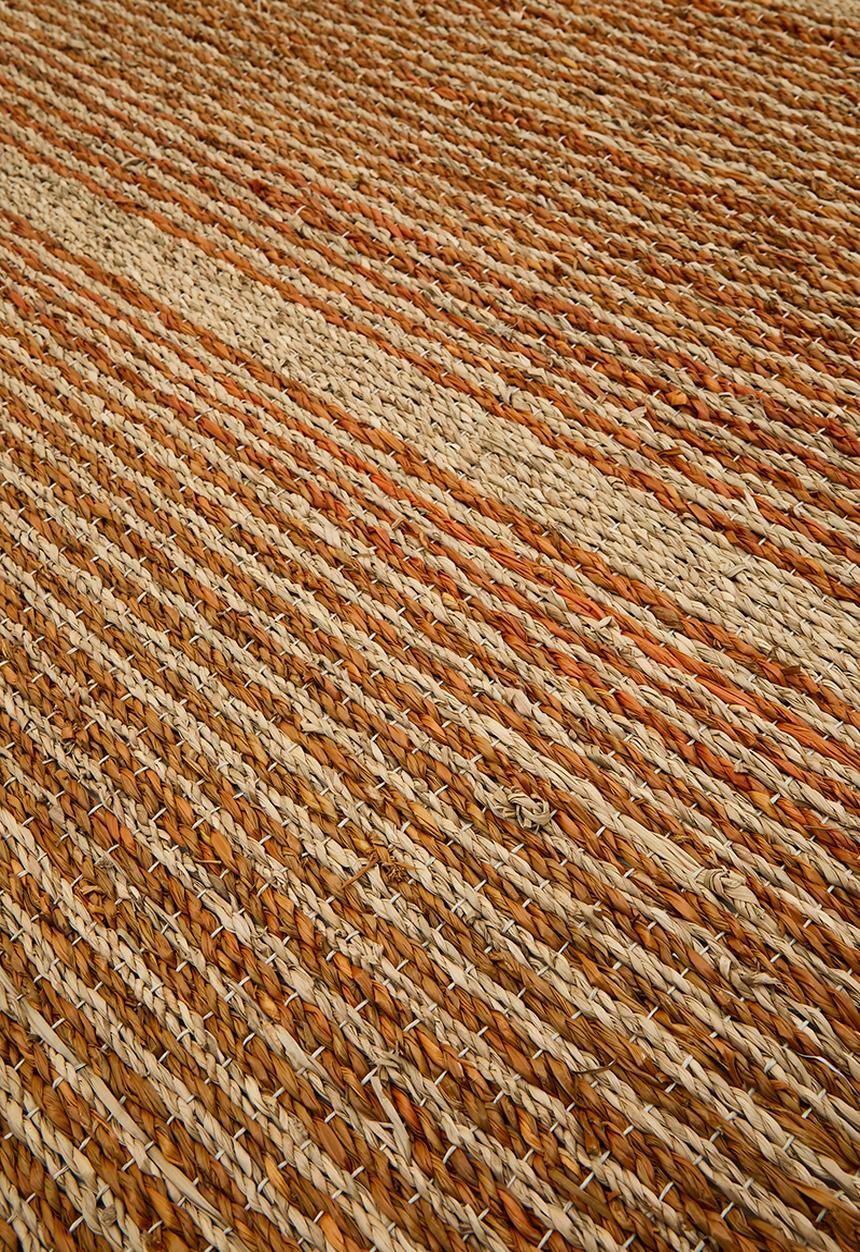 Sixth Floor - Seagrass Runner - Natural & Rust