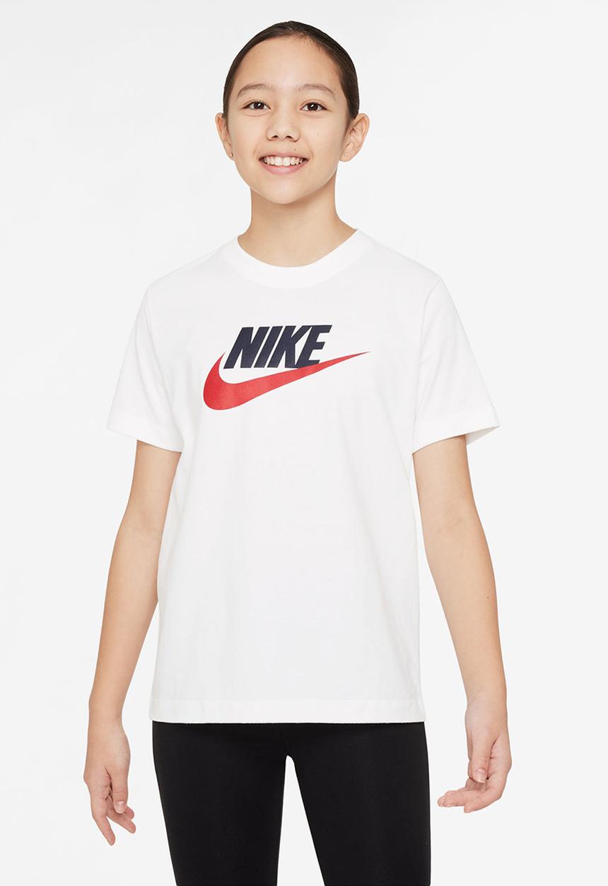 Nike - K Nsw Tee Futura Hbr - White
