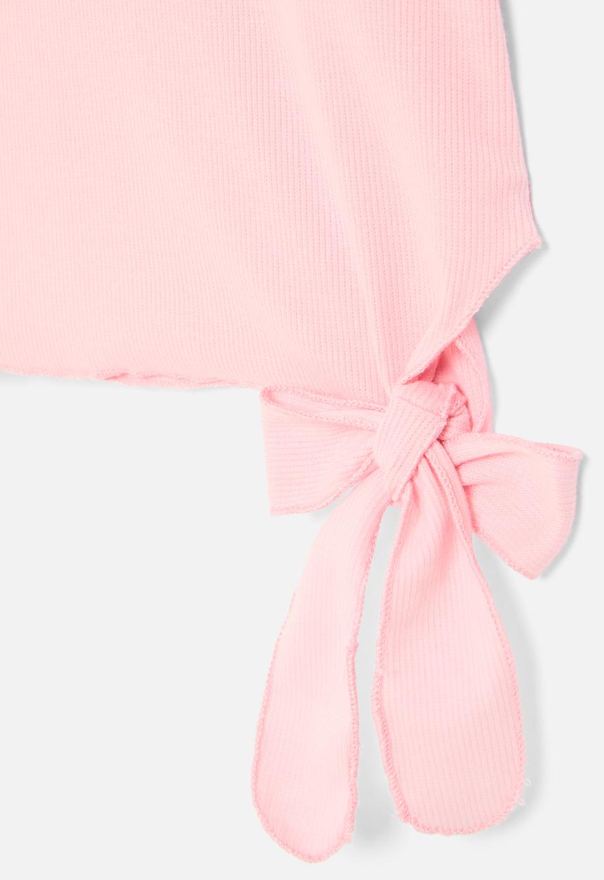 Pop Candy - Bow tie top - pink