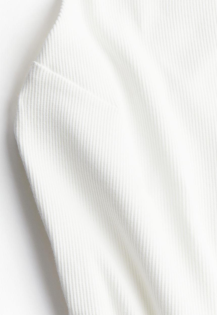 H&M - Low-back strappy dress - white
