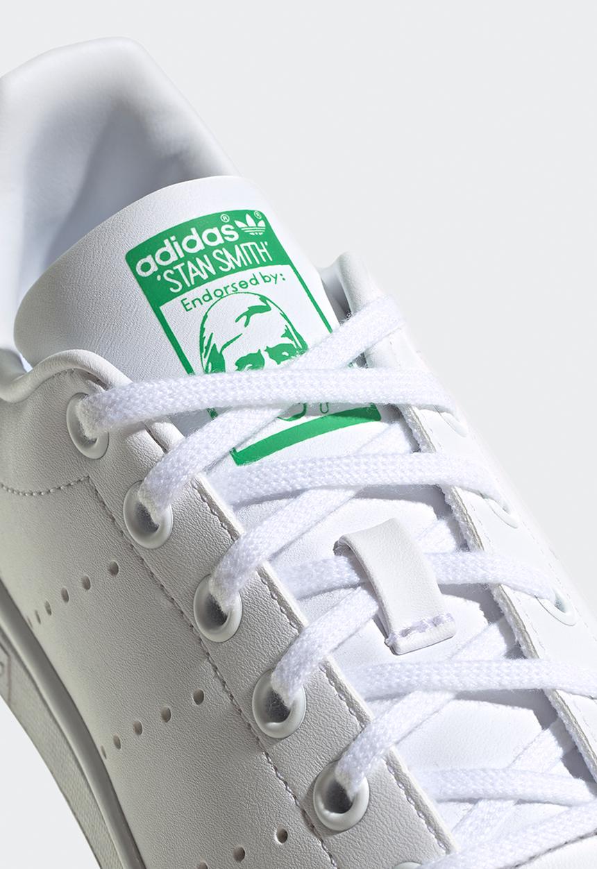 adidas Originals - Stan Smith C - Cloud White/Cloud White/Green