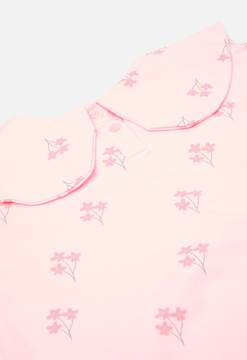 Pop Candy - Peter pan sweat top & legging set-pink