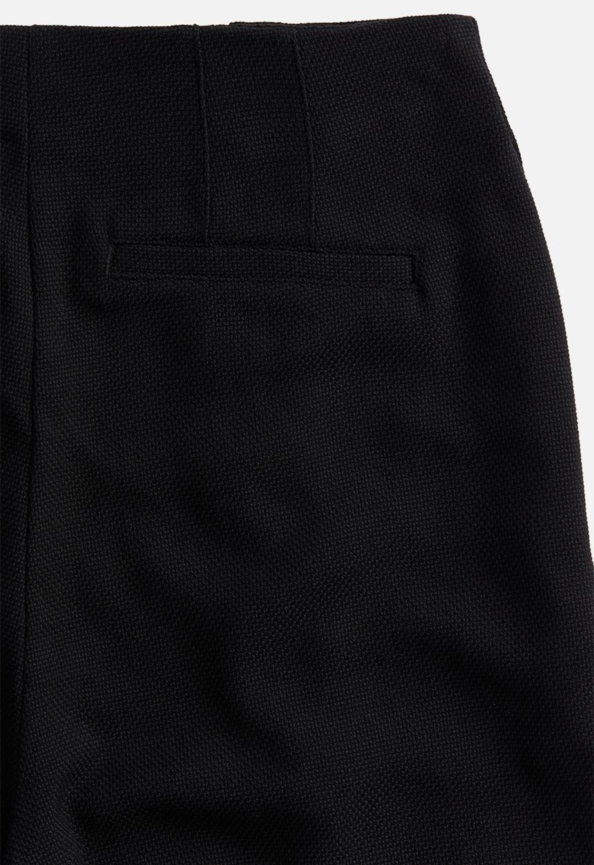 H&M - Button-detail shorts - black