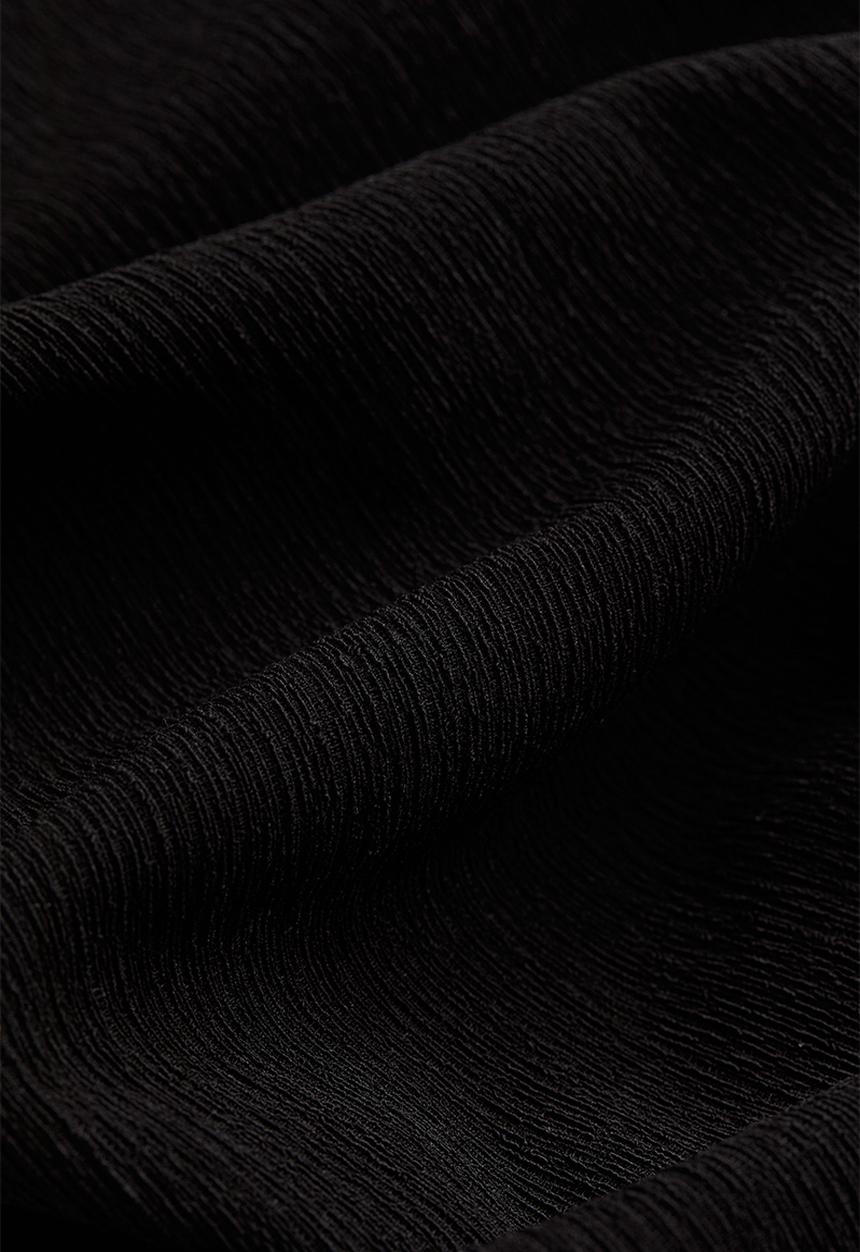 H&M - Draped strappy top - black