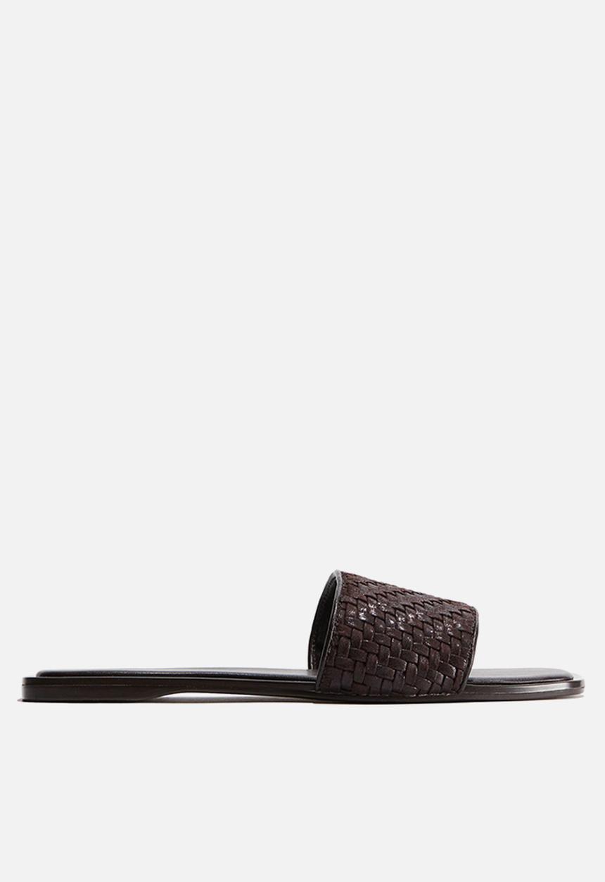 H&M - Braided sandals - dark brown