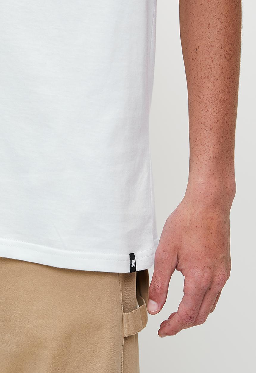 DC - DC Star Fill Camo Short sleeve - White