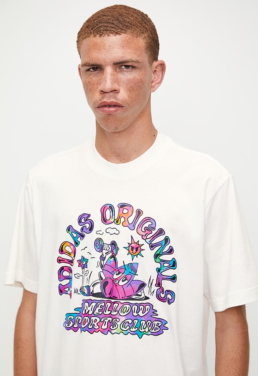 adidas Originals - T&d tee  1 short sleeve m - off white