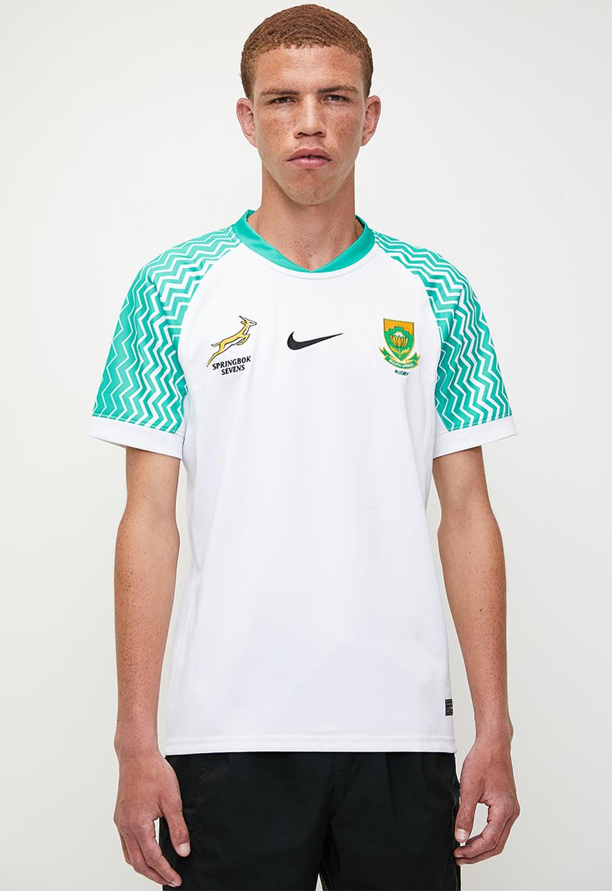 Nike - Springbok 7s Stadium Away Jersey  - White/Hyper Jade/Black