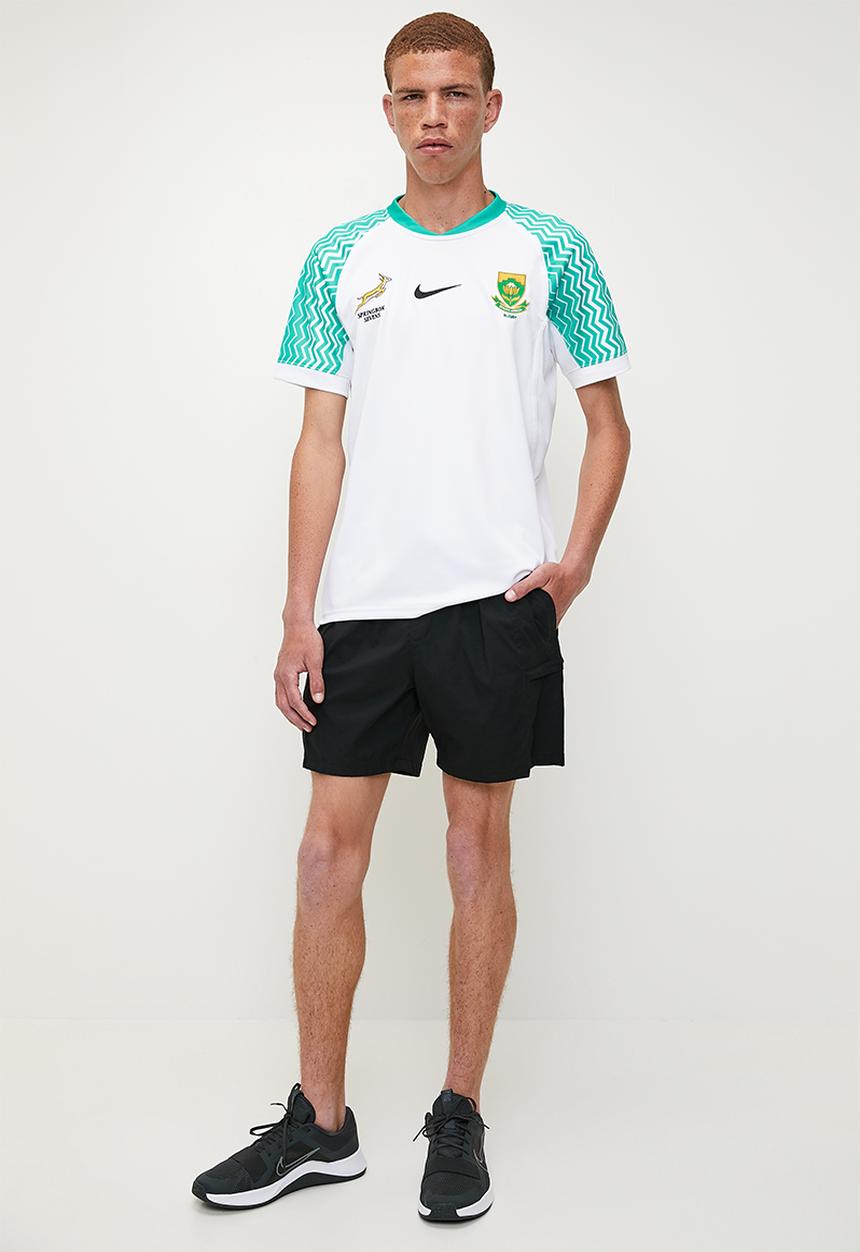 Nike - Springbok 7s Stadium Away Jersey  - White/Hyper Jade/Black