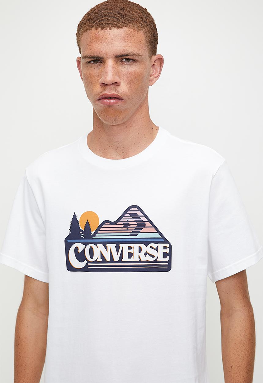 Converse - Cc elevated graphic tee - white