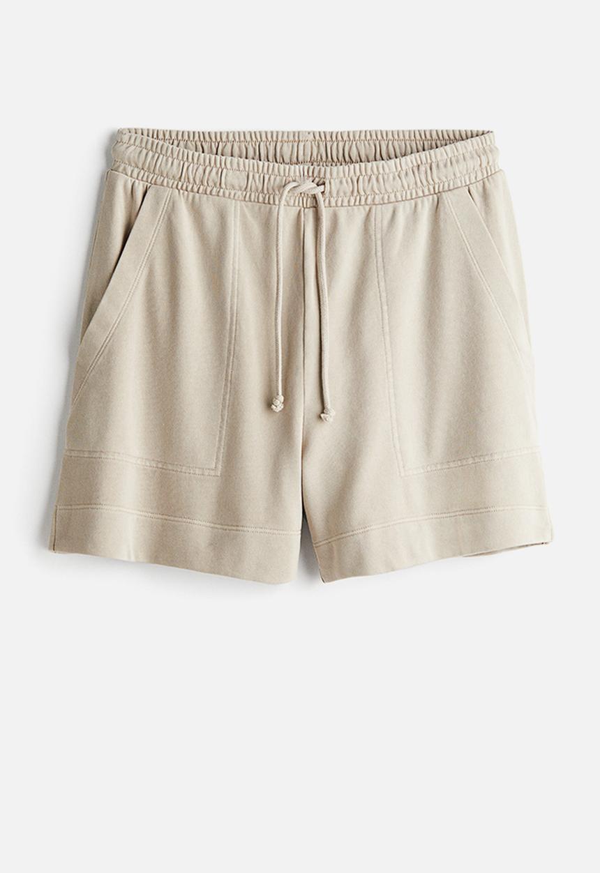 H&M - Sweatshorts - light beige