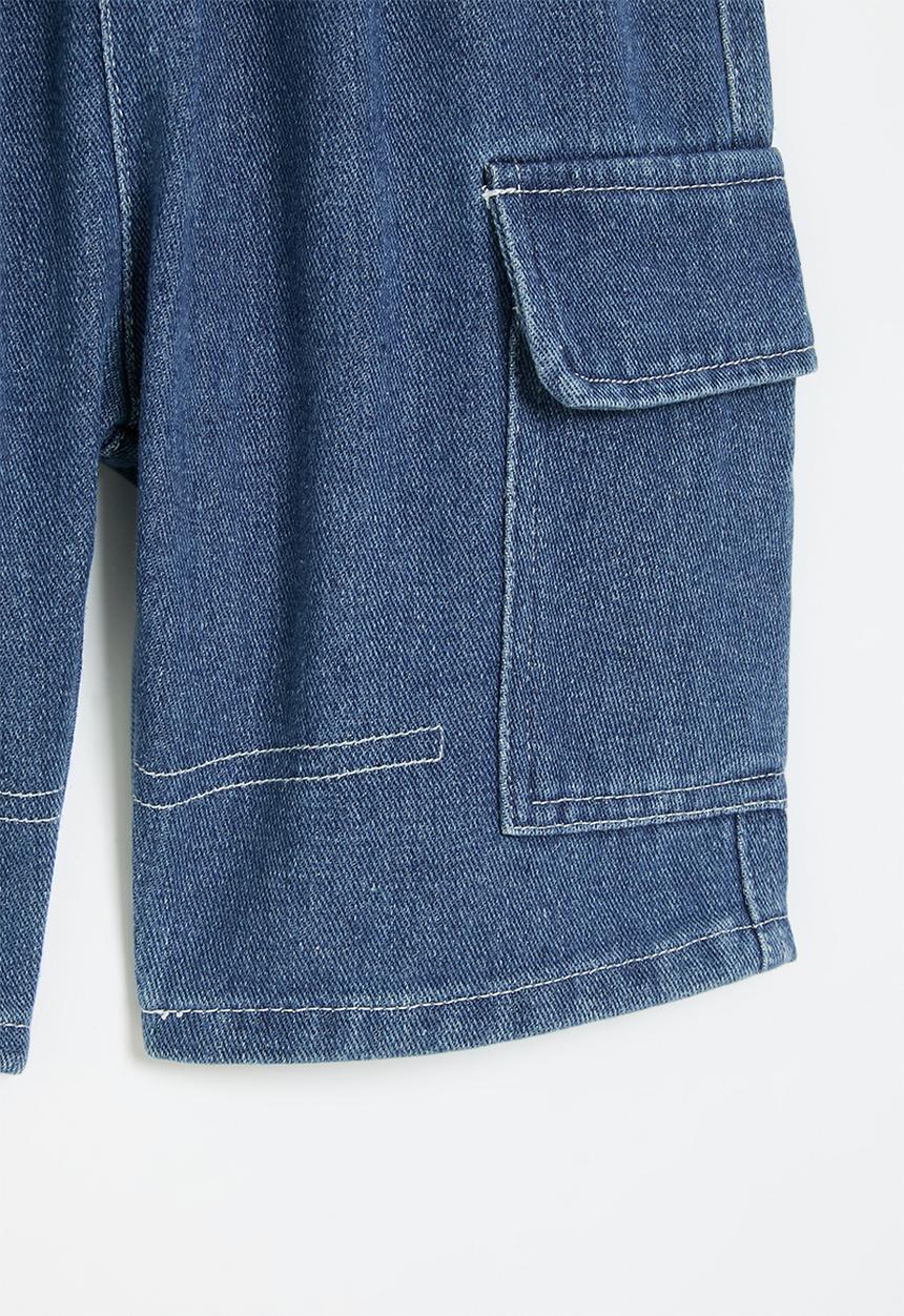 Pop Candy - Utility shorts - dark blue