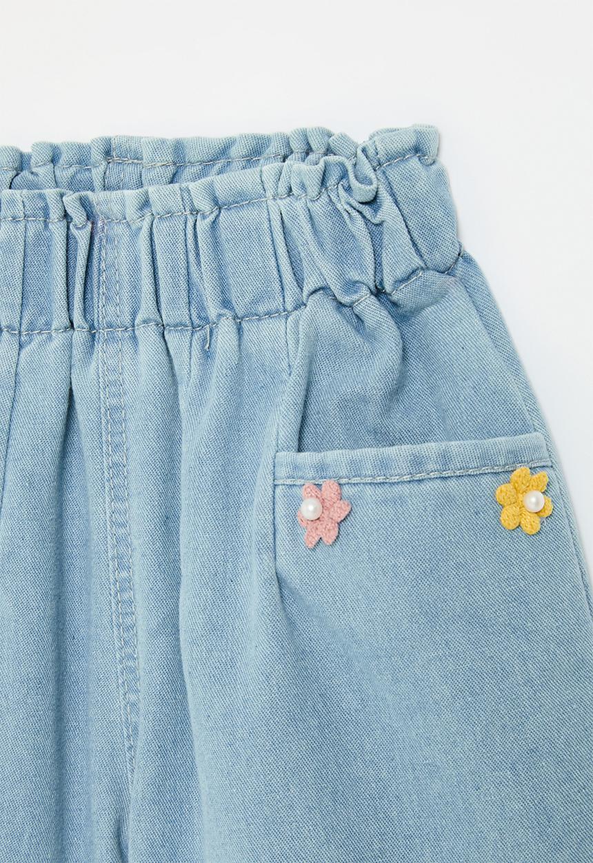 Pop Candy - Denim shorts-blue
