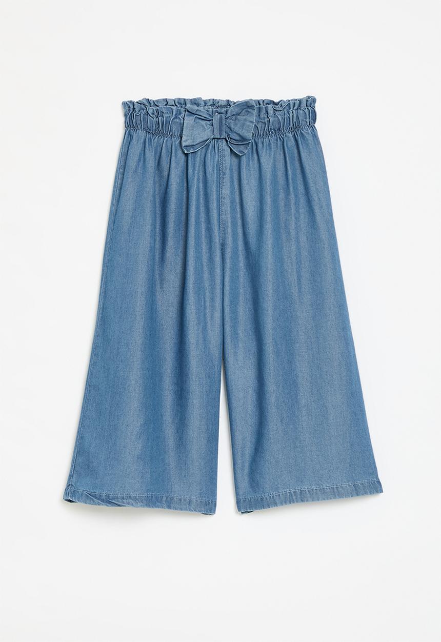 Pop Candy - Palazzo denim pants - blue
