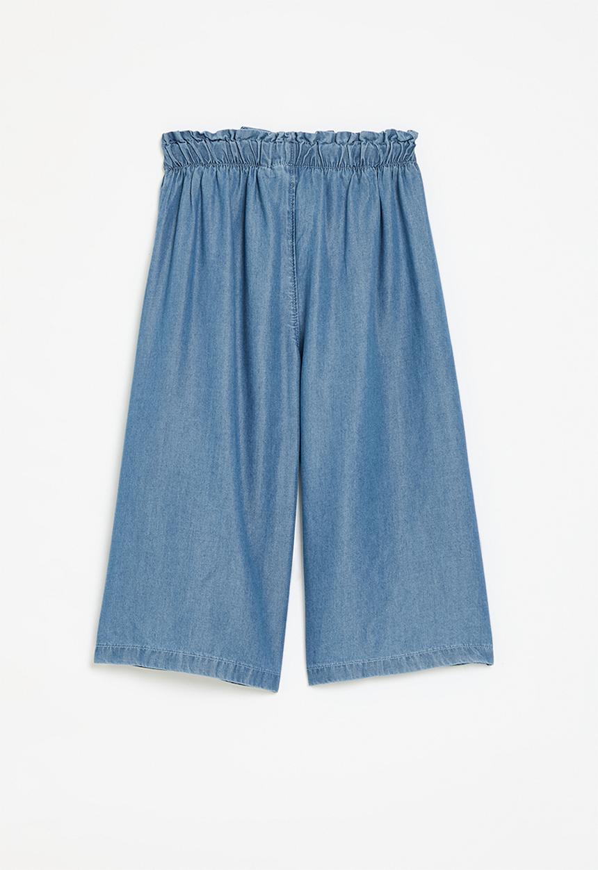Pop Candy - Palazzo denim pants - blue
