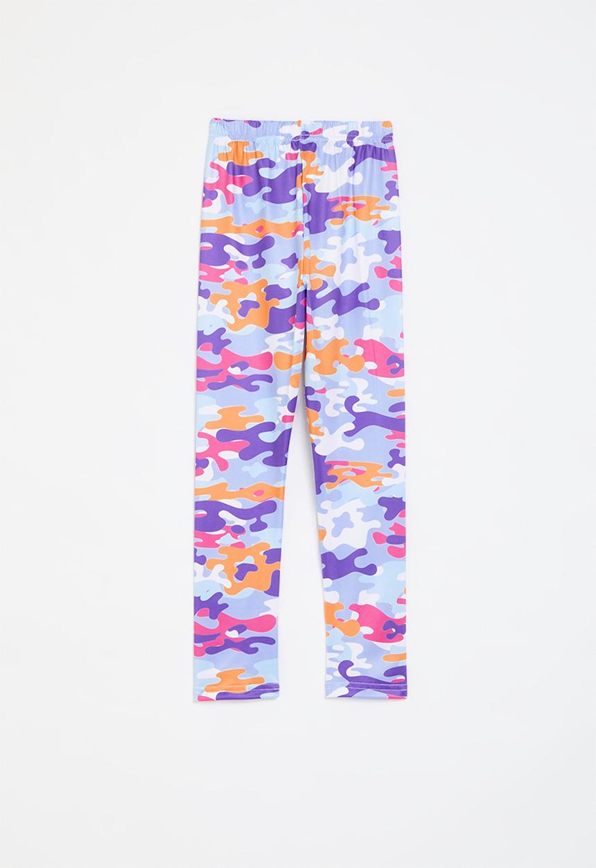 Pop Candy - Printed camo leggings-multi