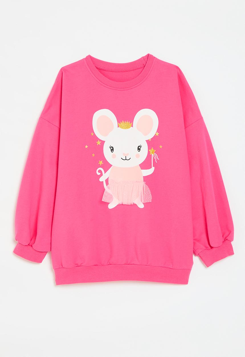 Pop Candy - Printed sweat top  - pink