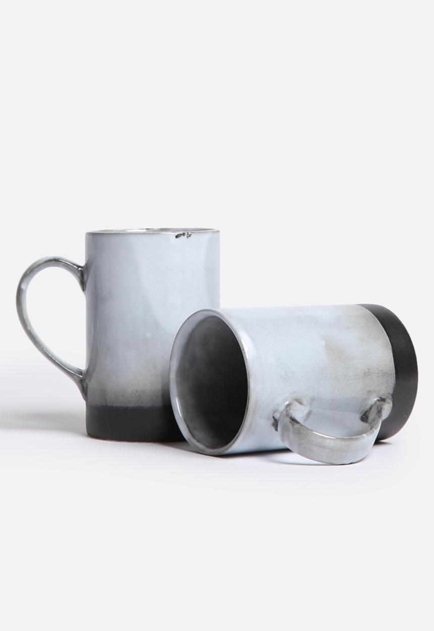 Urchin Art - Weathered mug set of 2 